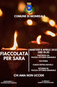 Fiaccolata per Sara Campanella